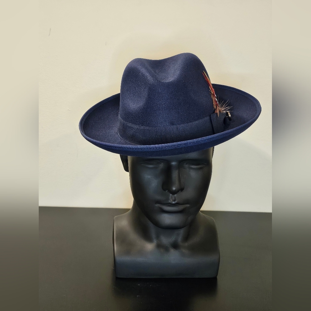 Fadora Hat Blue